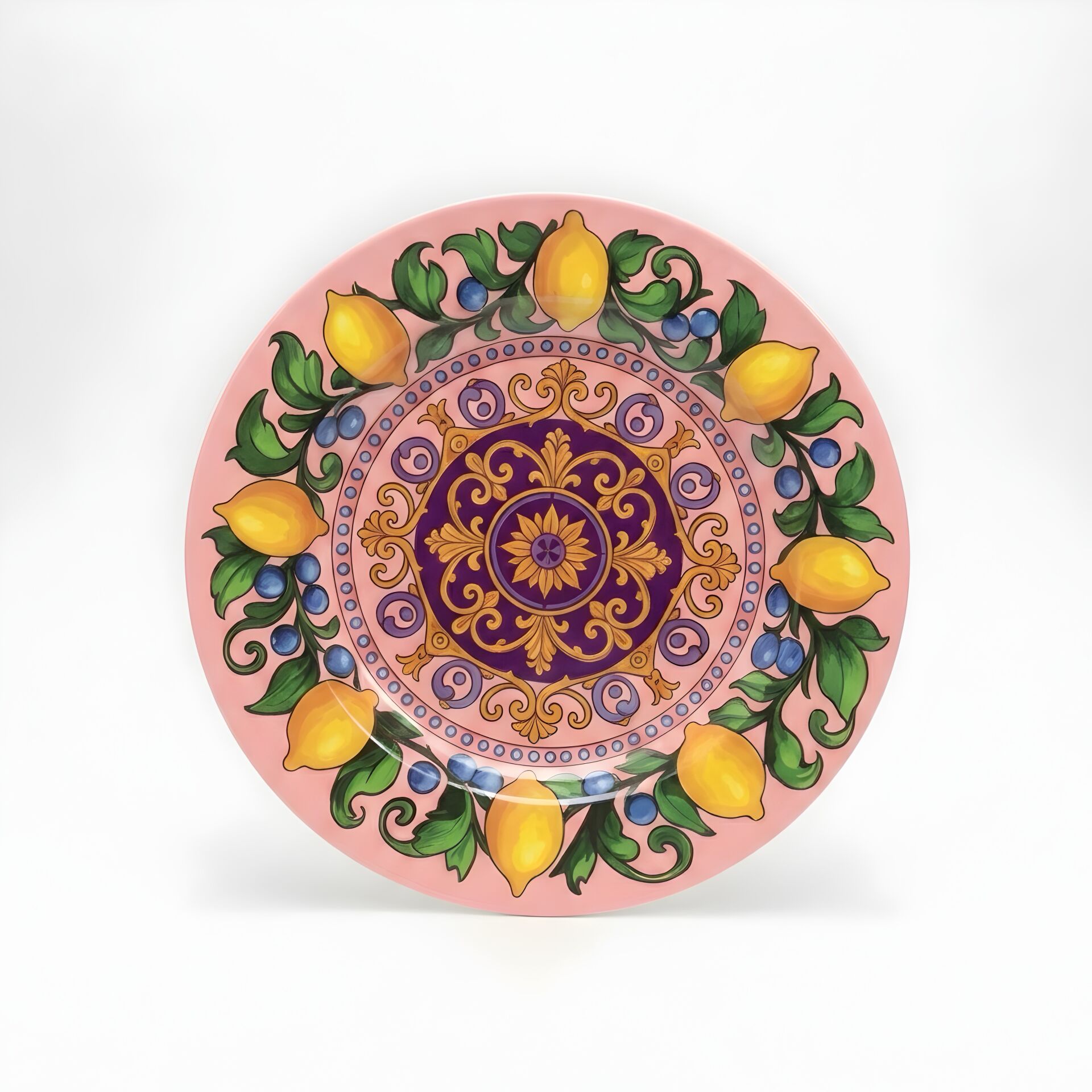 Limonaia Yemek Tabağı Pembe 28 cm