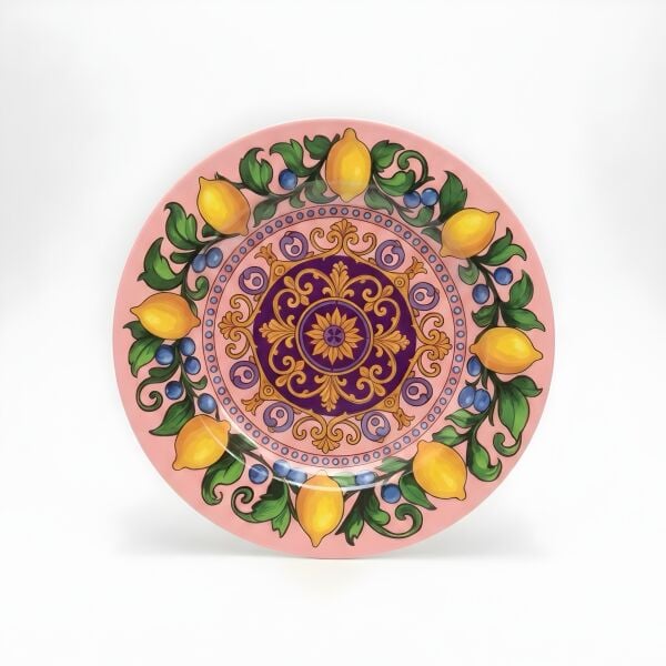 Limonaia Yemek Tabağı Pembe 28 cm