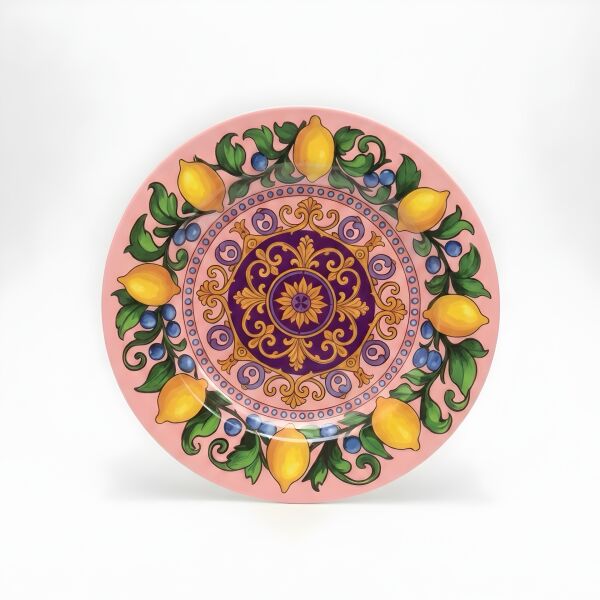 Limonaia Yemek Tabağı Pembe 28 cm