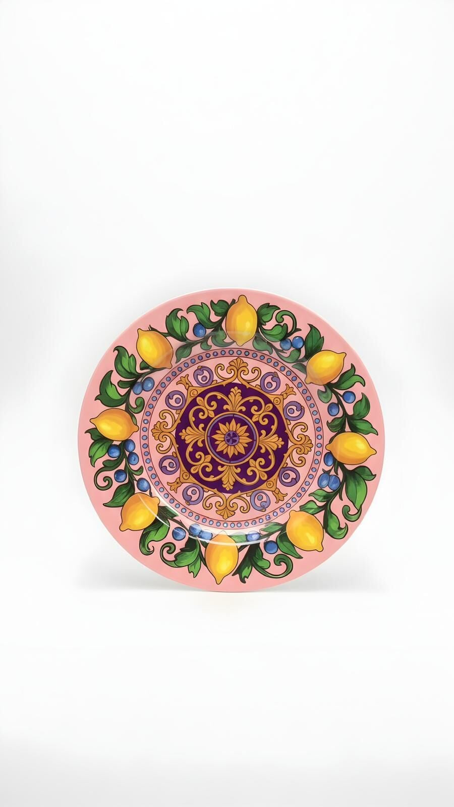 Limonaia Yemek Tabağı Pembe 28 cm