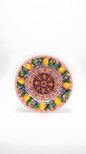Limonaia Yemek Tabağı Pembe 28 cm
