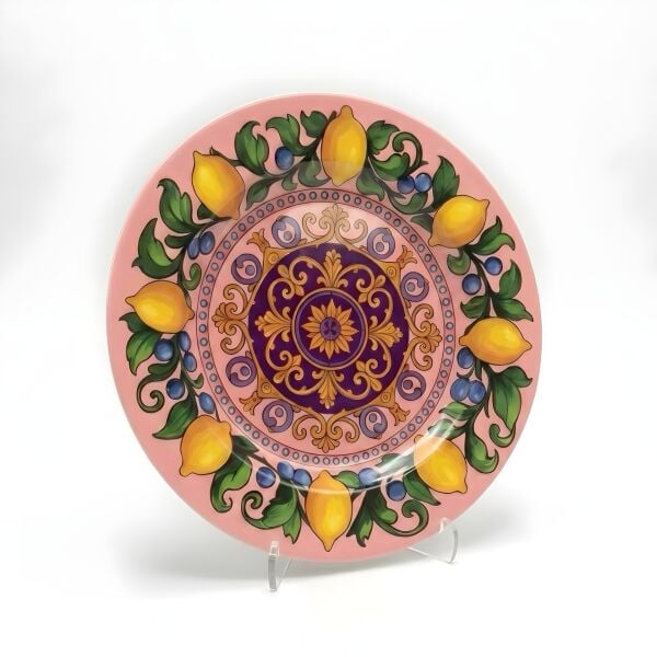 Limonaia Yemek Tabağı Pembe 28 cm