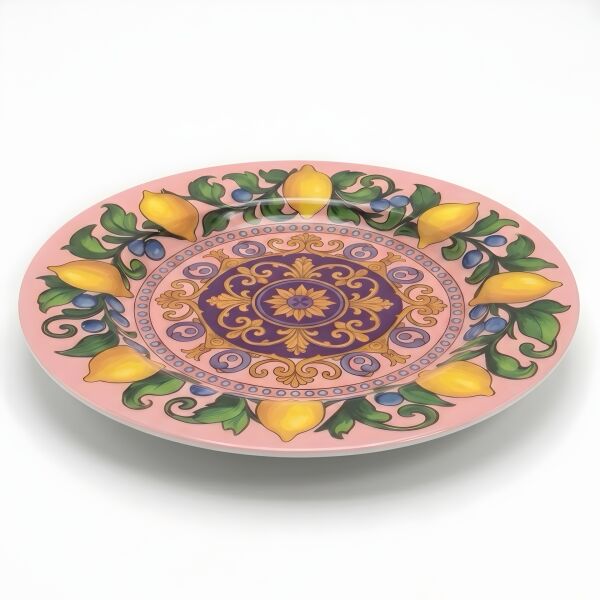 Limonaia Yemek Tabağı Pembe 28 cm