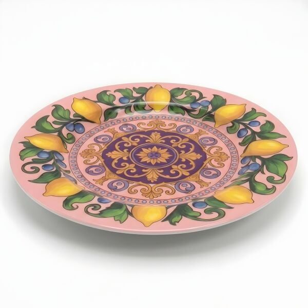 Limonaia Yemek Tabağı Pembe 28 cm