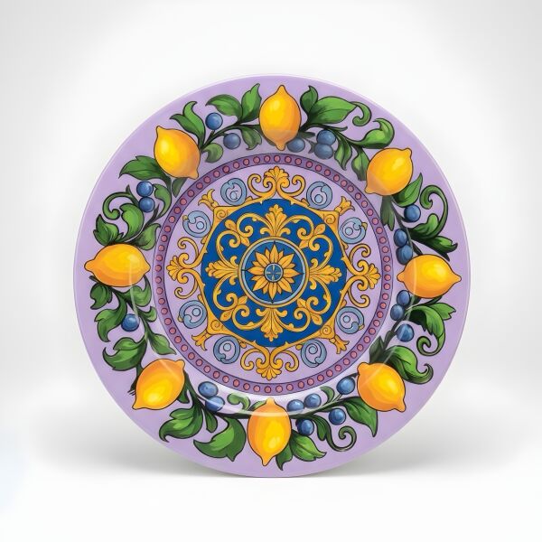 Limonaia Yemek Tabağı Mor 28 cm
