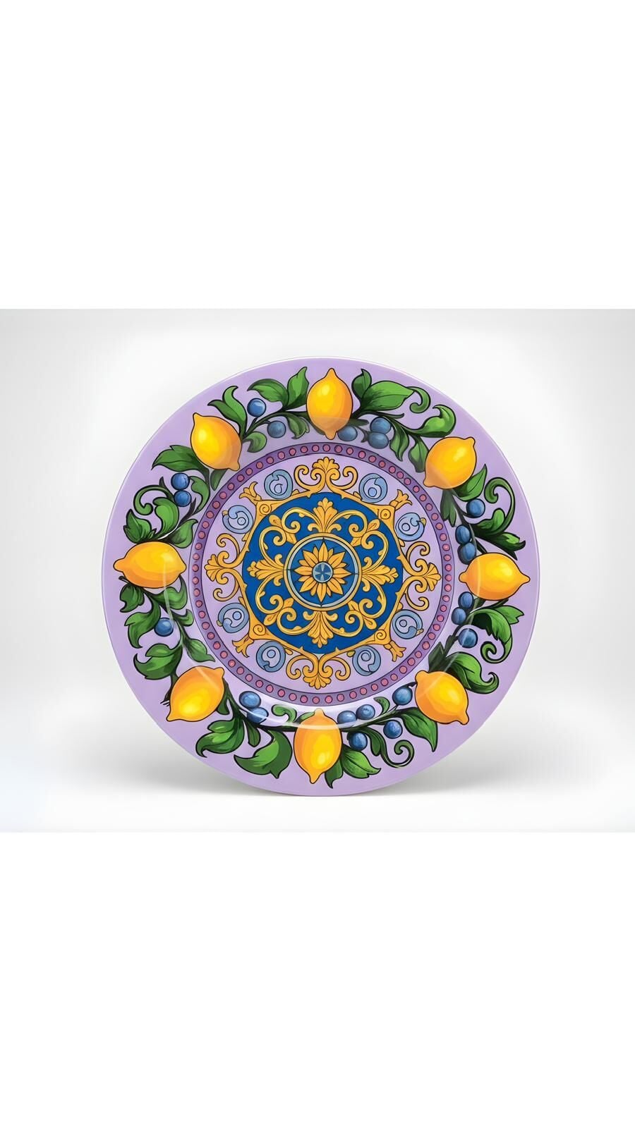 Limonaia Yemek Tabağı Mor 28 cm