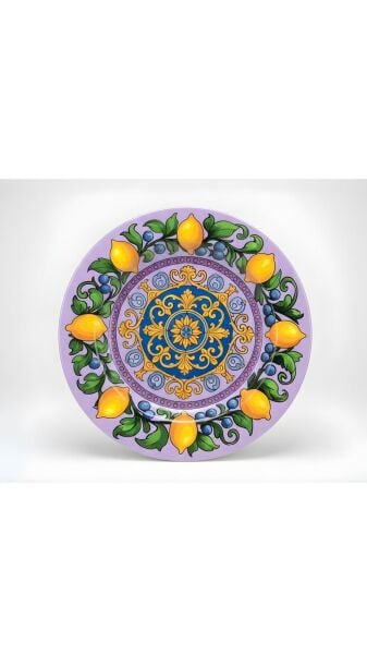 Limonaia Yemek Tabağı Mor 28 cm