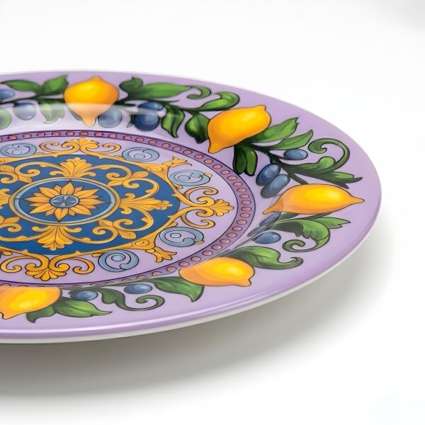 Limonaia Yemek Tabağı Mor 28 cm