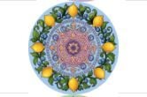 Limonaia Yemek Tabağı Mavi 28 cm