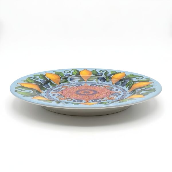 Limonaia Yemek Tabağı Mavi 28 cm
