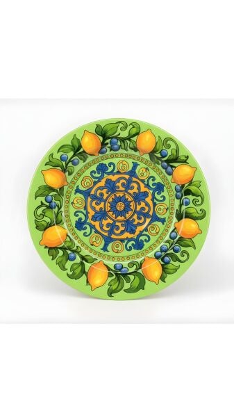 Limonaia Yemek Tabağı Yeşil 28 cm