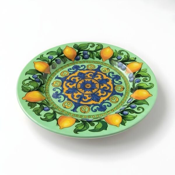 Limonaia Yemek Tabağı Yeşil 28 cm