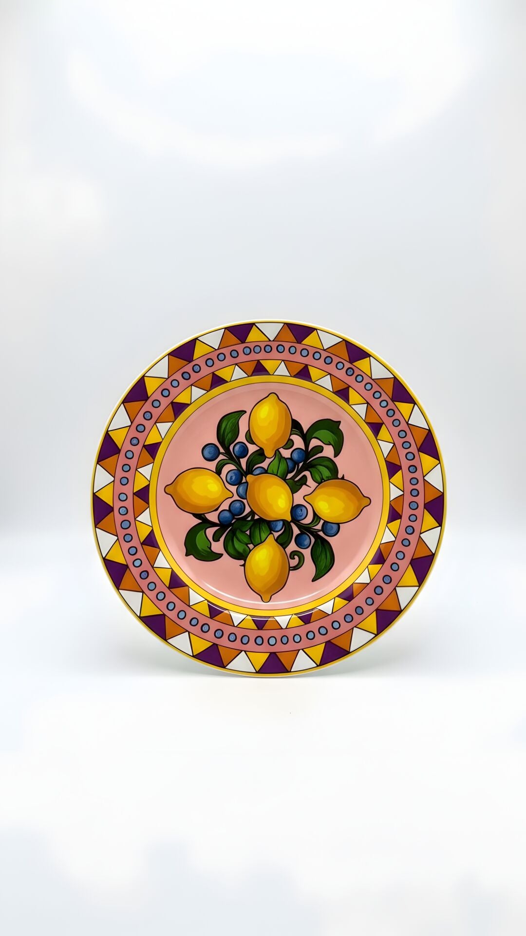 Limonaia Pasta Tabağı Pembe 22 cm