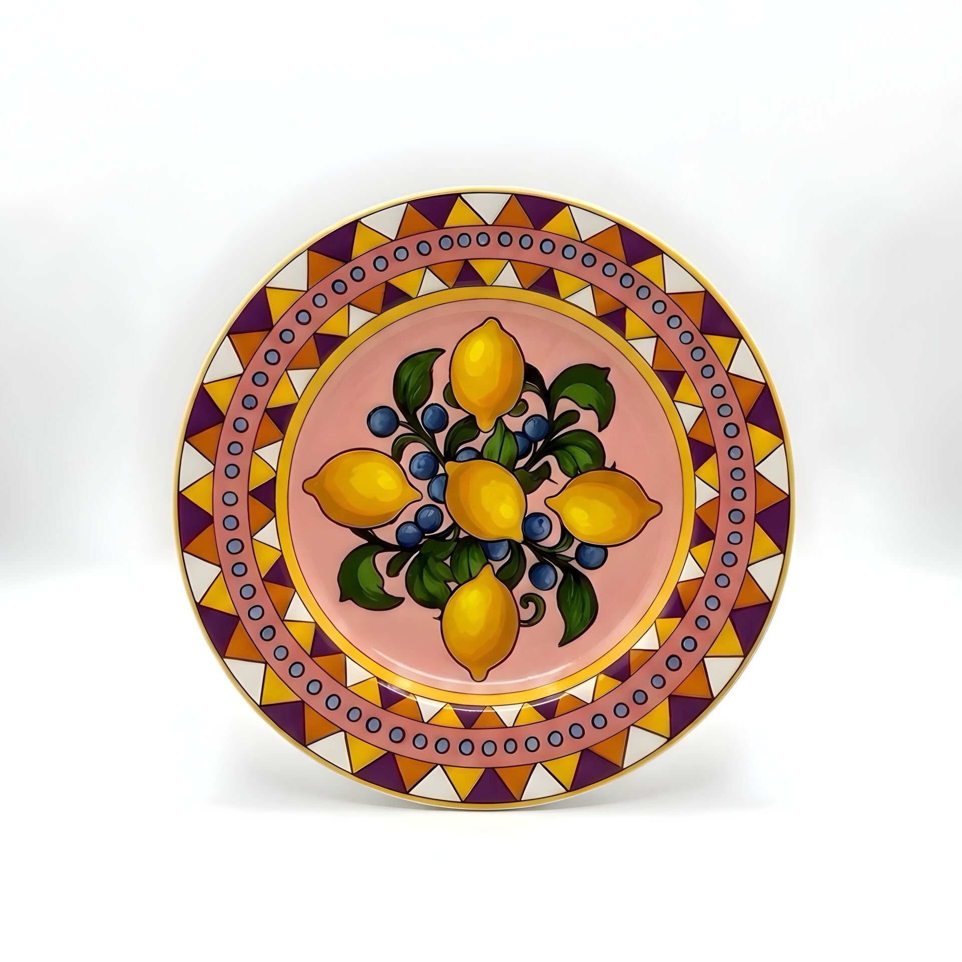 Limonaia Pasta Tabağı Pembe 22 cm