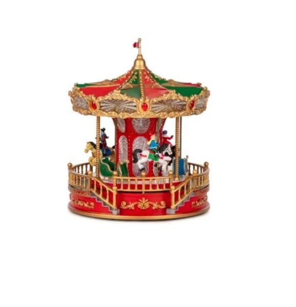 Chirstmas Carousel Müzikli Ve Hareketli (28 CM)