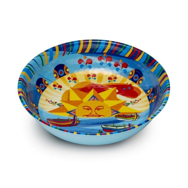 Mediterrano Melamin Servis Kasesi 35 X 8 Cm