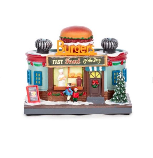 MUSİCAL HAMBURGER SHOP 20 CM.