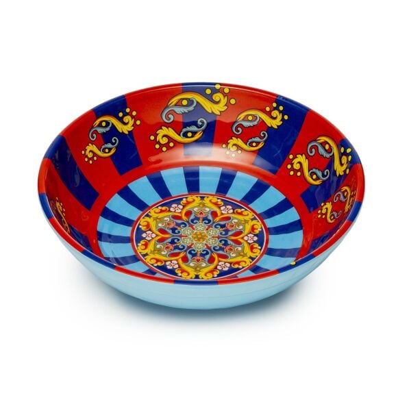 Mediterrano Melamin Tabak 20,5 Cm