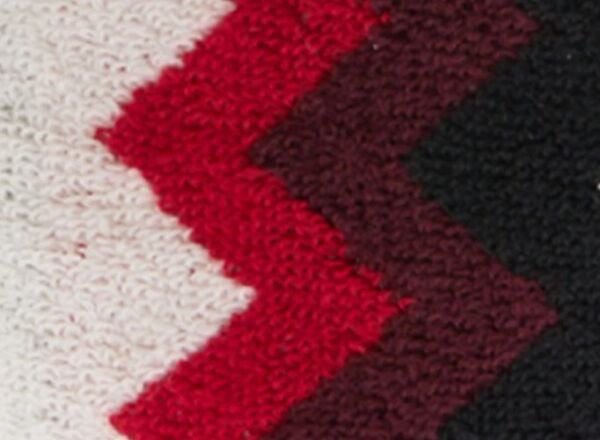 Best Kırmızı Çok Renkli Havlu Terlik