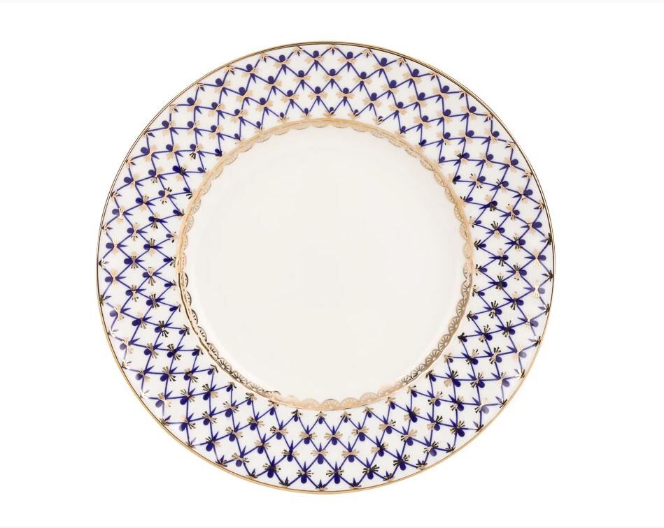 Wave Cobalt Net Pasta Tabağı 15 CM