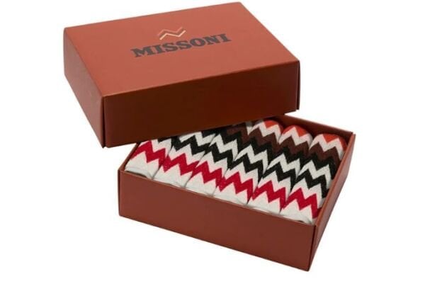 Best 156 - Kırmızı Çok Renkli Kutulu El Havlusu Seti 6'lı 30 x 30 cm