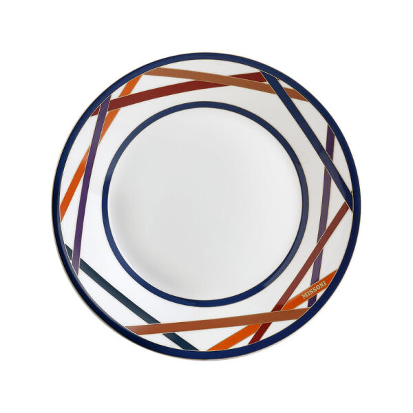 Nastri Çok Renkli Çukur Tabak, 22 Cm