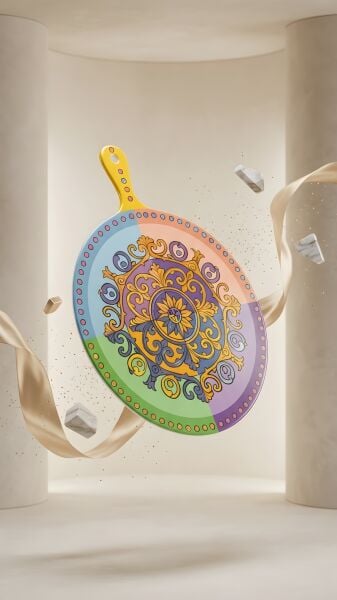 Limonaia Sunum  Tahtası 41 cm
