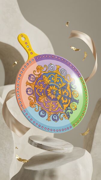 Limonaia Sunum  Tahtası 41 cm
