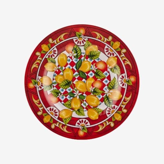 Portofino limonlu bahçe kırmızı 21,5 cm