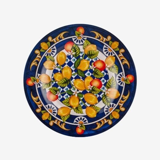 Portofino limonlu bahçe mavi 21,5 cm