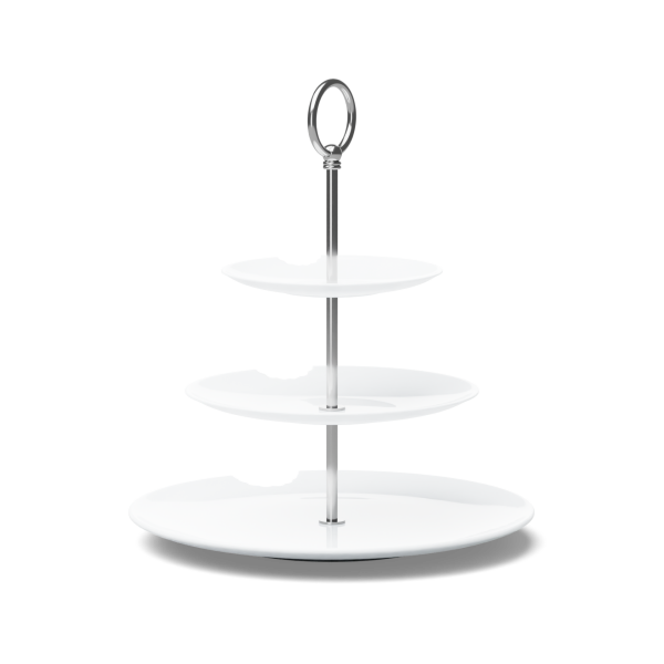 Katlı Sunumluk Isırıklı Üçlü 15 cm 20 cm 28 cm