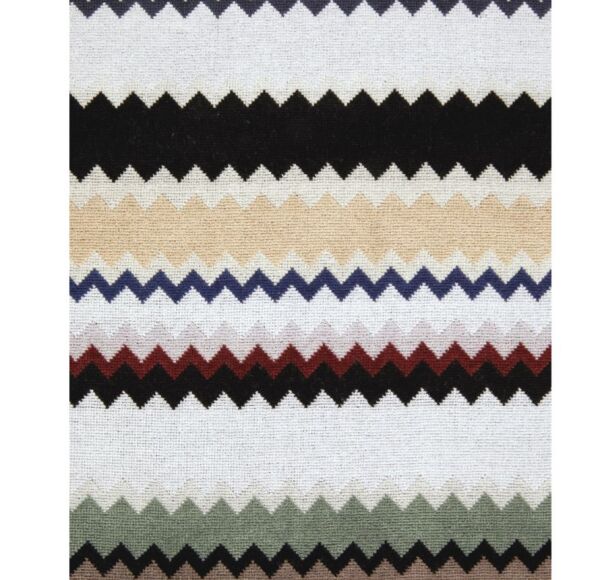 Curt Siyah Çok Renkli Plaj Havlusu 100x180 cm