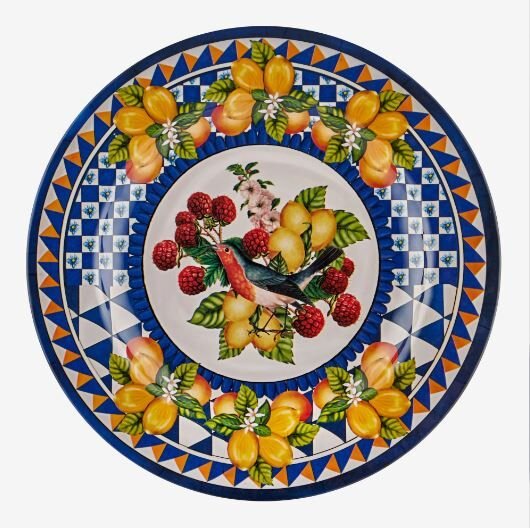 Portofino meyveli mavi 28 cm