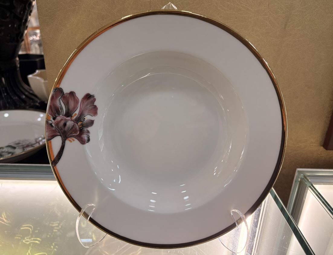 Diana Burgundy Çorba tabağı 23 cm