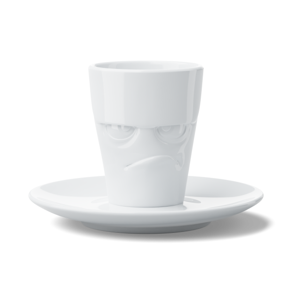 Grumpy- beyaz kahve fincanı, 80 ML