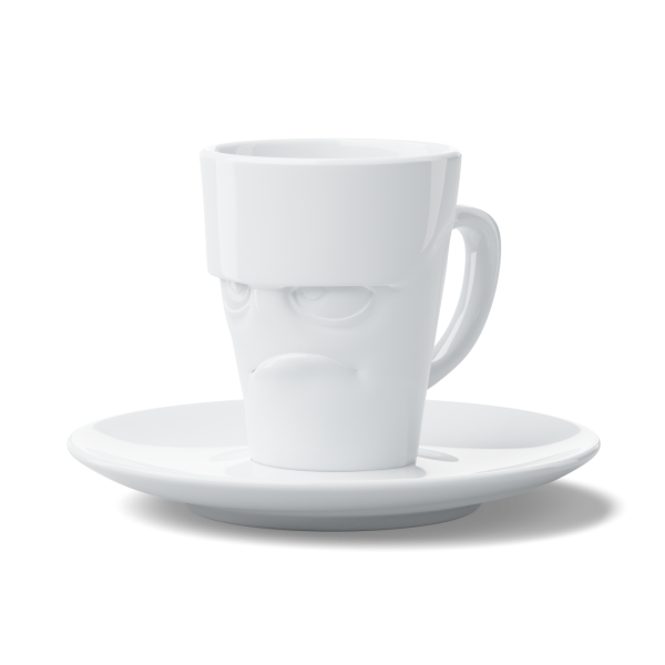 Grumpy- beyaz kahve fincanı, 80 ML