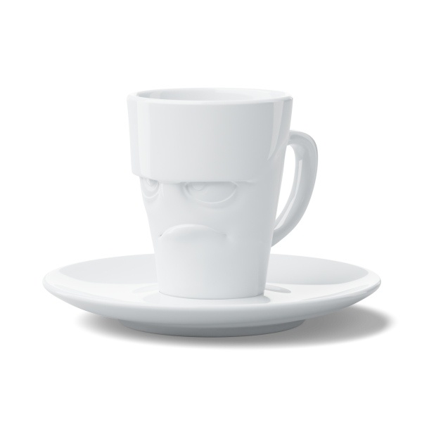 Grumpy- beyaz kahve fincanı, 80 ML