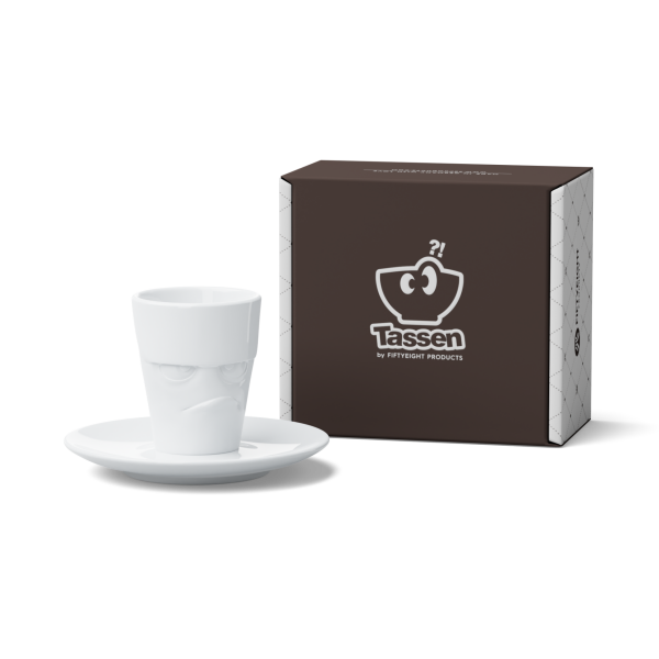 Grumpy- beyaz kahve fincanı, 80 ML