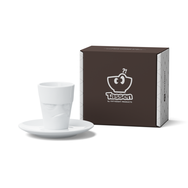 Grumpy- beyaz kahve fincanı, 80 ML