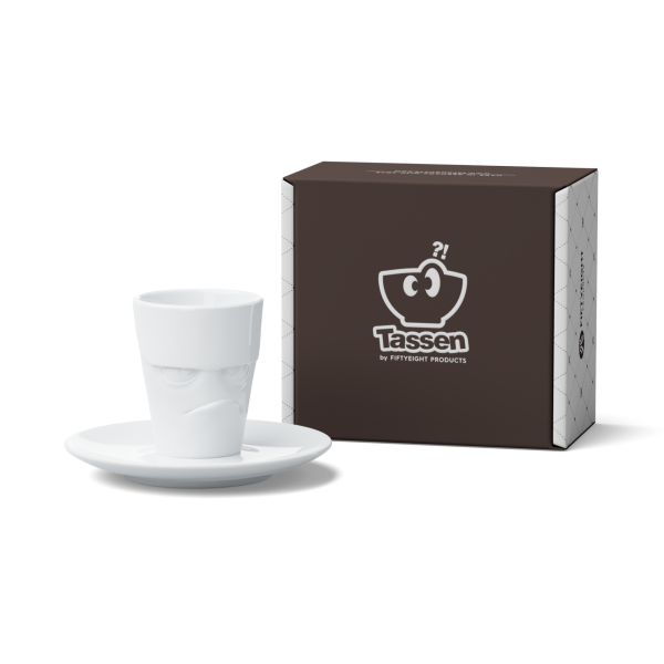 Grumpy- beyaz kahve fincanı, 80 ML