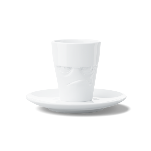 Grumpy- beyaz kahve fincanı, 80 ML