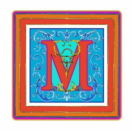 Ortigia M Harfli Tabak 15 cm x 15 cm