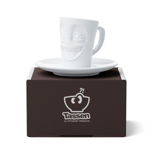 Joking- beyaz kahve fincanı, 80 ML