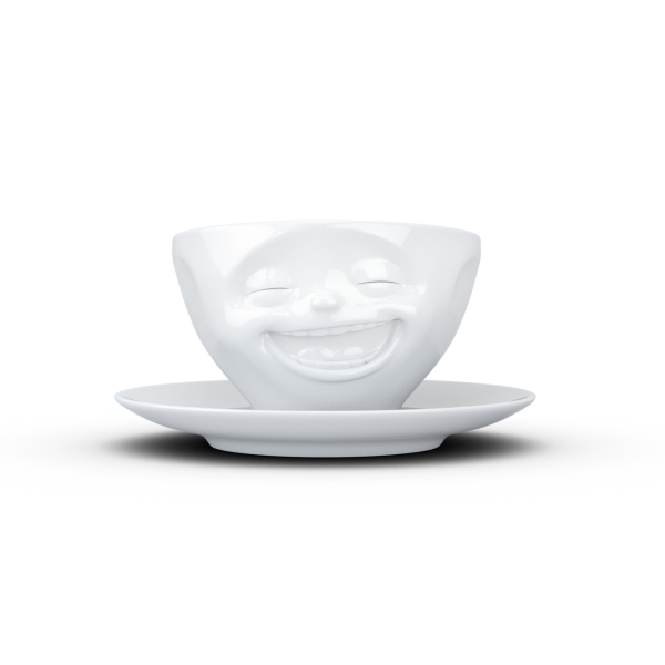 Laughing Beyaz Çay Fincan 200 ML