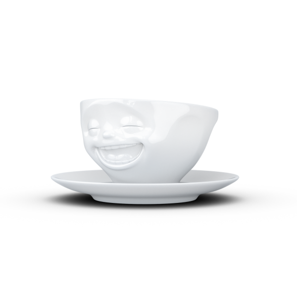 Laughing Beyaz Çay Fincan 200 ML