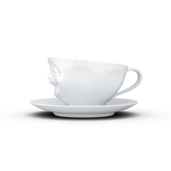 Laughing Beyaz Çay Fincan 200 ML