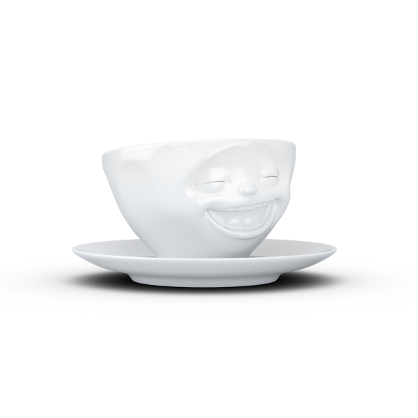 Laughing Beyaz Çay Fincan 200 ML
