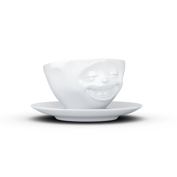 Laughing Beyaz Çay Fincan 200 ML