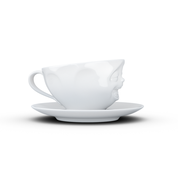 Laughing Beyaz Çay Fincan 200 ML