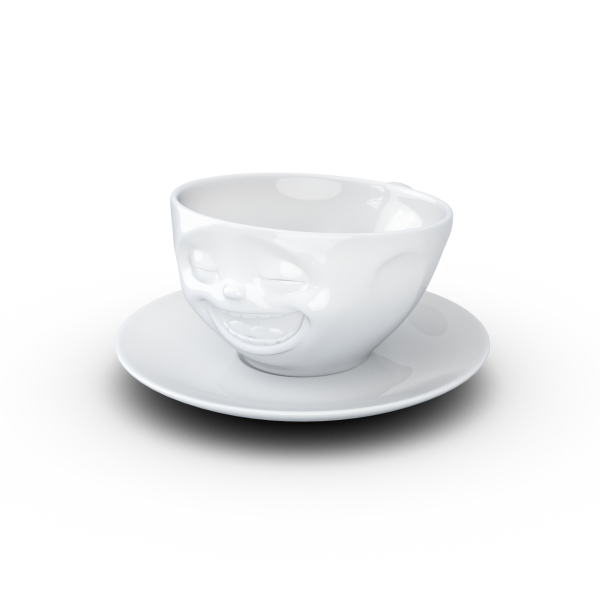 Laughing Beyaz Çay Fincan 200 ML